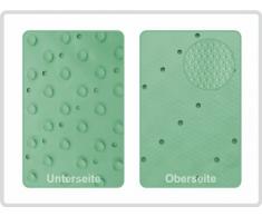 Badewannen-Einlage Badematte Antirutsch-Einlage Sicherheitseinlage mint-grün, aus Gummi, 76cm x 35cm