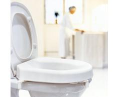 Toilettensitzerhöhung m. Klammern+Deckel