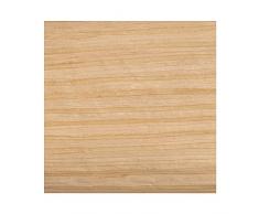 iDesign 90700EU RealWood Schubladen-Organizer für den Waschtisch, Pflegeprodukte, 30,3 x 30,3 x 4,9 cm, weiß/helles Holz, Plastik, 3 Fächer
