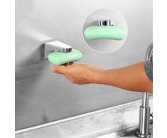 TOPBATHY 3 Stücke Magnetische Seifenschale Wandmontage Seifenhalter für Badezimmer Wand