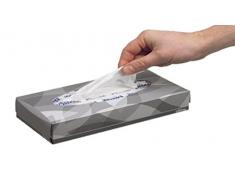 Kleenex Kosmetiktücher 8835 - Kleenex Box -21 x 100 Papiertaschentücher - weiß, 2-lagig