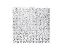 WENKO 20265100 Duscheinlage Paradise Transparent - Rutschstopp, Saugnäpfe, Kunststoff, Transparent