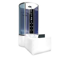 AcquaVapore DTP8050-A003R Whirlpool Wanne Duschtempel Dusche Duschkabine 98x170 ohne