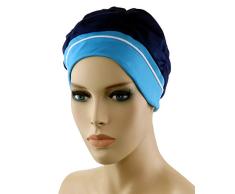 Fashy® Exklusive Damen Badehaube mit Folieninnenhaube und Silikon Abdichtung