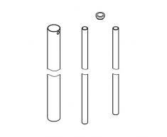 Grohe Duschsäule für Systeme Rainshower/Euphoria 48054000