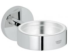 Grohe Essentials Halter, Glas Seifenschale, chrom, 40369001