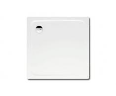 Kaldewei Superplan Quadrat Duschwanne weiß 100 x 100 x 2,5 cm 447048040001 inkl. Styroporträger / Wannenträger, Ablaufgarnitur:ohne Viega Ablaufgarnitur flach