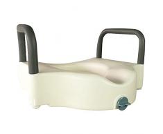 Toilettensitzerhöhung | mit Armlehnen | Weiß | Cibeles | Mobiclinic