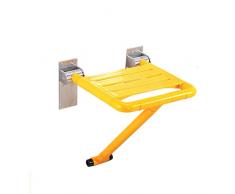 LXJY Klappbarer Duschstuhl Duschsitz zur Wandmontage, Beine klappbar Duschstuhl