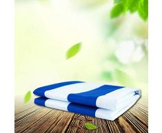 iBàste Duschtücher Handtücher Strandtücher Saunatücher Frottiertücher Badtextilien Bedrucktes Gestreiftes Mikrofaser Wasserabsorbierendes Schnell Trocknendes Tuch Für Strand 90 * 170CM, Mikrofaser