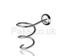 Comair Fönhalter Spirale verchromt zum Anschrauben Fönhalter Spirale verchromt zum Anschrauben