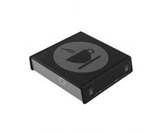 josietomy Elektronische Kaffeewaage Digitale Küchenwaage, Premium-Edelstahl-Kochwaage, Stilvolle Ultra Slim Design-Waage, LCD-Display, Einfache Reinigung