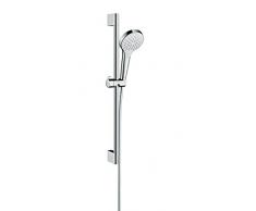 hansgrohe Croma Select S Brauseset 0,65m, 3 Strahlarten, weiß/chrom