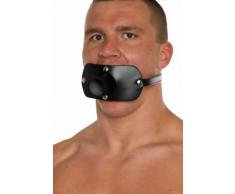 Piss & Urinal Gags - Leder Pissgag mit 35 mm Harnrohr