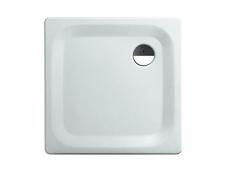 Calmwaters® - Essential Soft - Kleine Bodengleiche Dusche in 80 x 80 x 2,5 cm mit 90 mm Abfluss aus Stahl-Emaille - 01XP2223