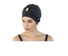 Fashy Damen Exkluisve Badehaube, schwarz, One Size