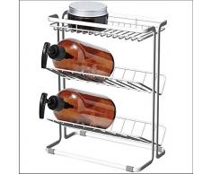 ChengLaoBan Shop Rack Bad Regal Lagerregal Waschtisch Bad Bad Regal Ecke Schminktisch Hänge-Racks Küche