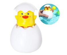 Joyibay Badespielzeug, Kinder Bade Bad Badewanne Spielzeug Duckling Hatching Bad Spielzeug Floating Baby Badespielzeug Wasserspielzeug Poolspielzeug für Kinder Badeset