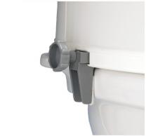 Drive Medical mit Deckel, Toilettensitzerhöhung Ticco 2G, weiß