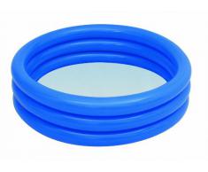 Bestway 51025B - Planschbecken Splash and Play 3-Ring- Pool, circa 122 x 25 cm (farblich sortiert )