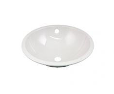 Alape Einbaubecken EB.K450 kreisförmig, weiß 2002000000