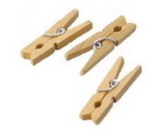 Mini Wäscheklammern Holz, natur, 30 mm, 25 Stück