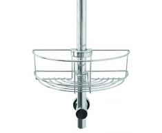 Croydex vergoldet Rost kostenlos Baustahl einfach fit Duschstange Korb, Chrom