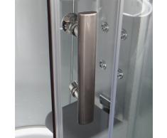 EAGO Dampfdusche DA324HF3 silber/150x150