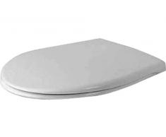 Duravit WC Sitz passt nur zu Duraplus Compact für 022809, Scharniere edelstahl, weiß 66810000, 66810