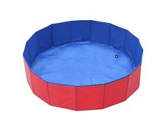 Hartplastik Pool Faltbare Haustie Badewanne im Freien Kiddie Baby Dog Pet Bad Schwimmbad für Haustiere Hunde Katzen Baden
