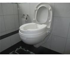 Toilettensitzerhöhung Toilettensitz Toilettenaufsatz 10 cm ohne Deckel *Top-Qualität zum Top-Preis* Relaxon Basic
