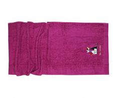 LASAHOME Badtextilien Rosina Wachtmeister Little Town 100% Baumwolle, 520 g/m². (70 X 140, Rosa)