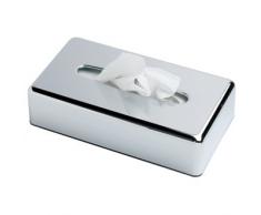 Taschentuchspender, rechteckig, Farbe: Chrom.