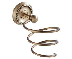 CASEWIND Retro Messing finished ´Badezimmer Zubehör Haartrocknerhalter Fönhalter Europäisch Dekorativ Günstig Haltbar zum Bohren Wanmontag
