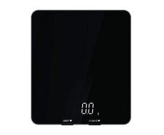 JFFFFWI Schöne Digitale Küchenwaage, stilvolle ultraflache Design-Waage, LCD-Display Bluetooth-Verbindung App Maßeinheit g/ml/lb: oz/FL.oz Langlebig