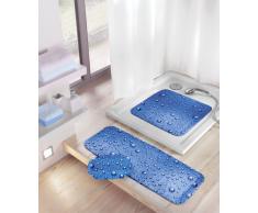 Kleine Wolke 5313769002 Duscheinlage Bubble, 55 x 55 cm, Marineblau