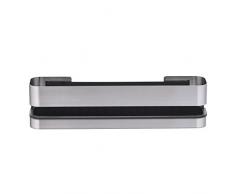 Blomus 68942 Duschkorb, Edelstahl, silber, 8,5 x 8 x 34cm