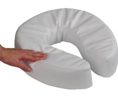 NRS Toilettensitzerhöhung, weich, gepolstert, 100 mm