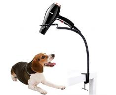 Hands Free Haartrockner Stehen Halter Einstellbarer Föhnhalter Mit Klemmhalterung 360 Grad Drehung Dritter Arm Für Die Haustierpflege Haar Styling