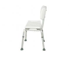 Drive Medical mit Rückenlehne, Duschstuhl Duro KD, weiß