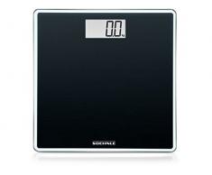 Soehnle Style Sense Compact 100 Personen Digitalwaage in kompakter Größe, Waage mit gut lesbarer LCD-Anzeige, Personenwaage im extraflachen Design