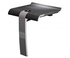 Godonnier 135840 Duschsitz versenkbar, grau, anthrazit