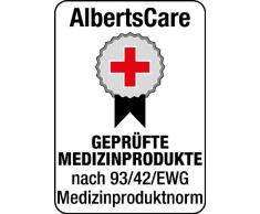 GAH-Alberts 140830 Duschstuhl - U-Form, höhenverstellbar, Kunststoff, weiß, 400 x 380 mm