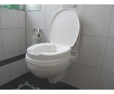 Toilettensitzerhöher 10 cm mit Deckel Relaxon Basic - Toilettensitz Toilettensitzerhöhung Wcstuhl