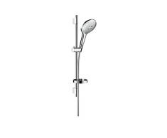 hansgrohe Raindance Select S 150 Brauseset 0,65m, 3 Strahlarten mit Seifenablage, chrom