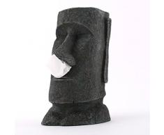 Rotary Hero - Moai Taschentuchbox / Taschentuchspender / Kosmetiktücherbox