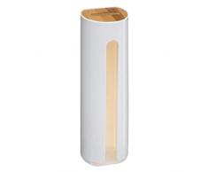 Baltik Wattepadspender Wattepadhalter für Wattepads 24x6,5x7,5 cm (Weiß)