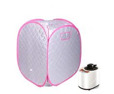 Migoie Saunas SPA,Sauna: Heim-Dampfsauna, Stabiles Nylon, Kopfabdeckung, 1000 W (Heimsauna)