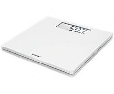 Soehnle Style Sense Safe 100 Personen Digitalwaage mit extragroßer LCD-Anzeige, Waage mit rutschhemmenden Standfüßen, flache Personenwaage, Weiß