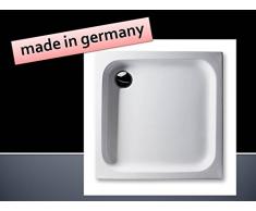 Acryl Duschwanne 90 x 90 cm, 15cm tief, rechteckig weiß Dusche/Duschtasse / Brausewanne